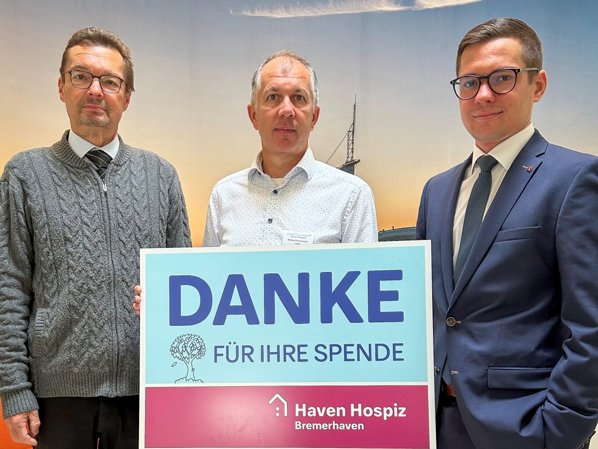 Große Unterstützung für das Haven Hospiz!