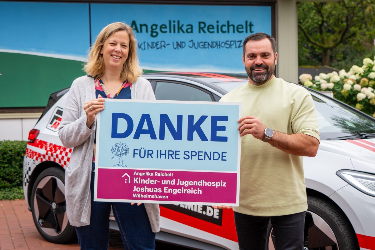 Herzlicher Dank an die Fahrschul Akademie Wilhelmshaven für ihre großzügige Spende!